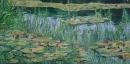 Keith Robinson 5.  Water Lilies and Reflected Willows