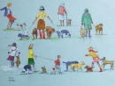 Tony Hunter Lady dogwalkers